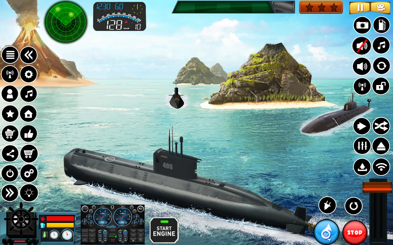 Submarine Navy Warships battle | Indus Appstore | Screenshot