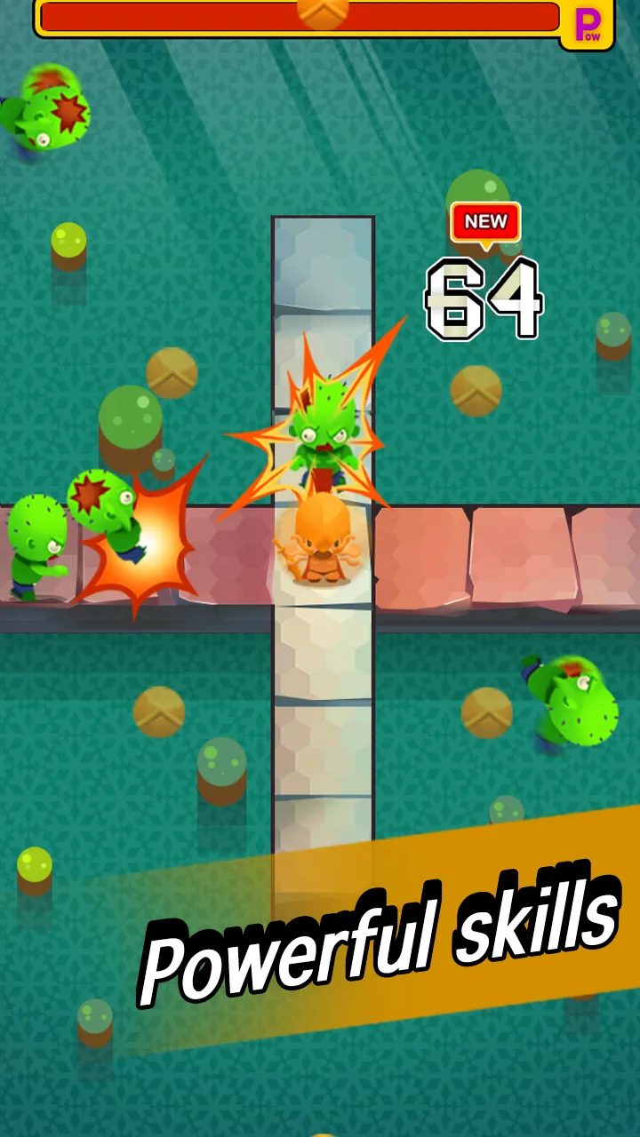 Fist of Heroes: Zombie vs Hero | Indus Appstore | Screenshot