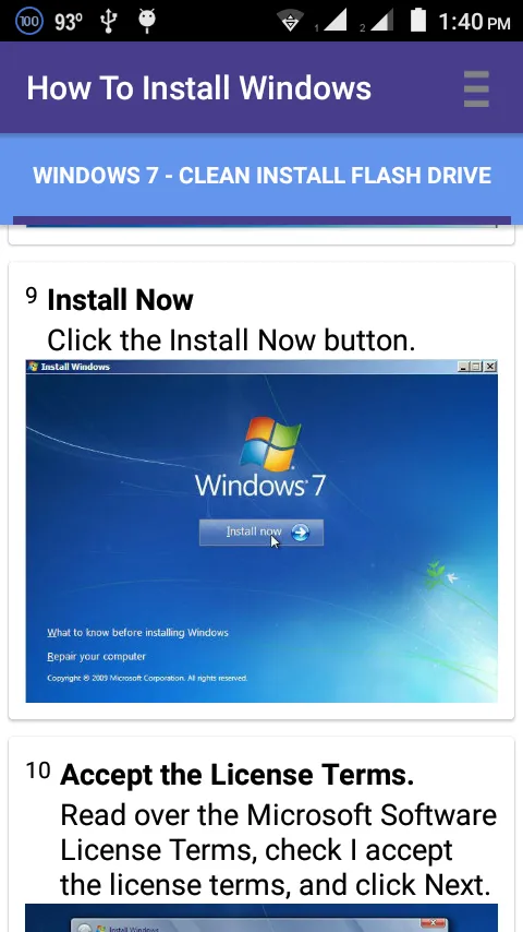 How to Install Windows | Indus Appstore | Screenshot