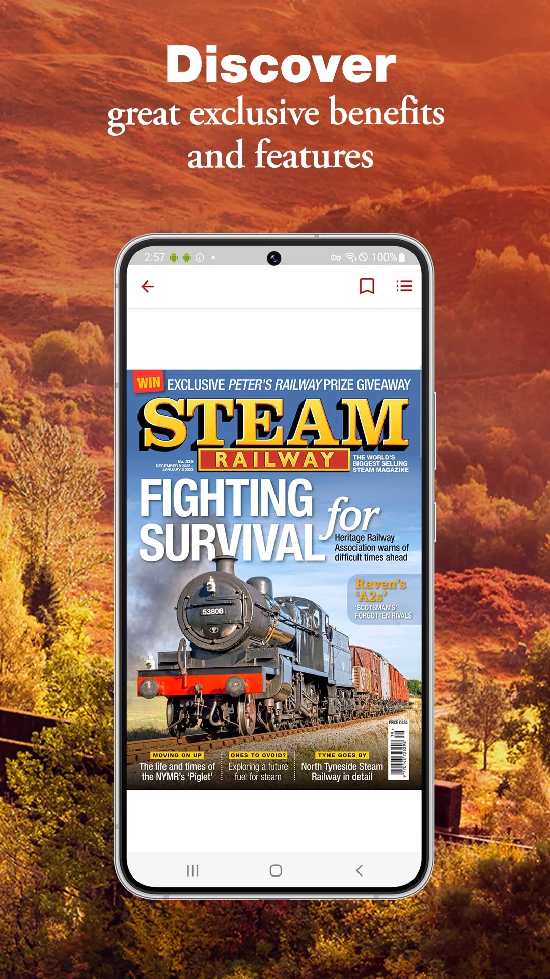 Steam Railway Magazine | Indus Appstore | Screenshot