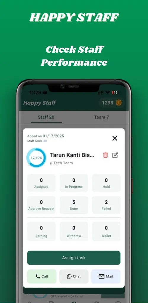 Happy Staff: Task Manager App | Indus Appstore | Screenshot
