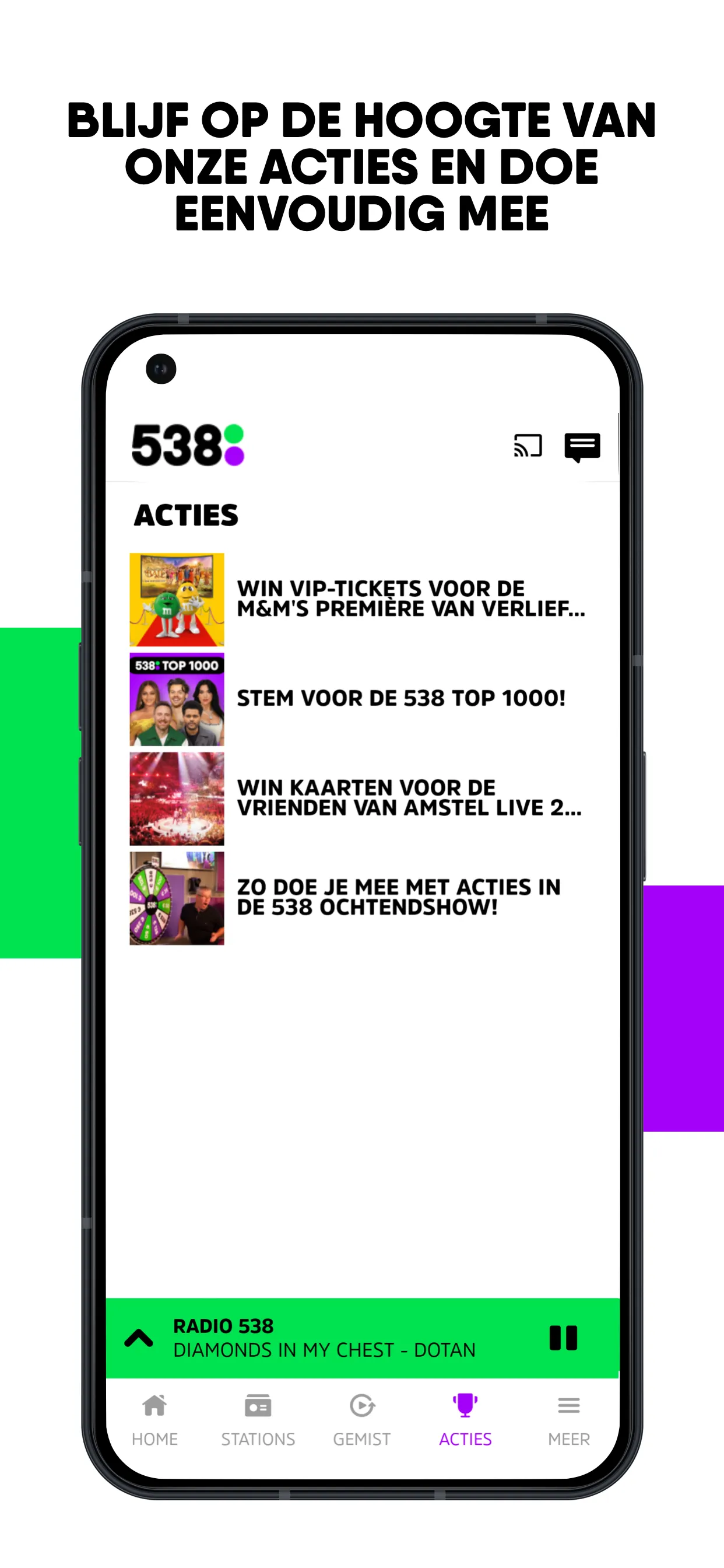 Radio 538 | Indus Appstore | Screenshot