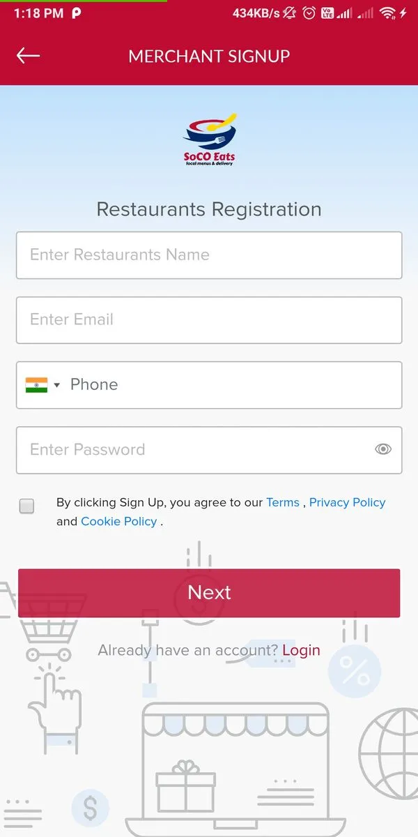 SoCO Eats: Business Dashboard | Indus Appstore | Screenshot