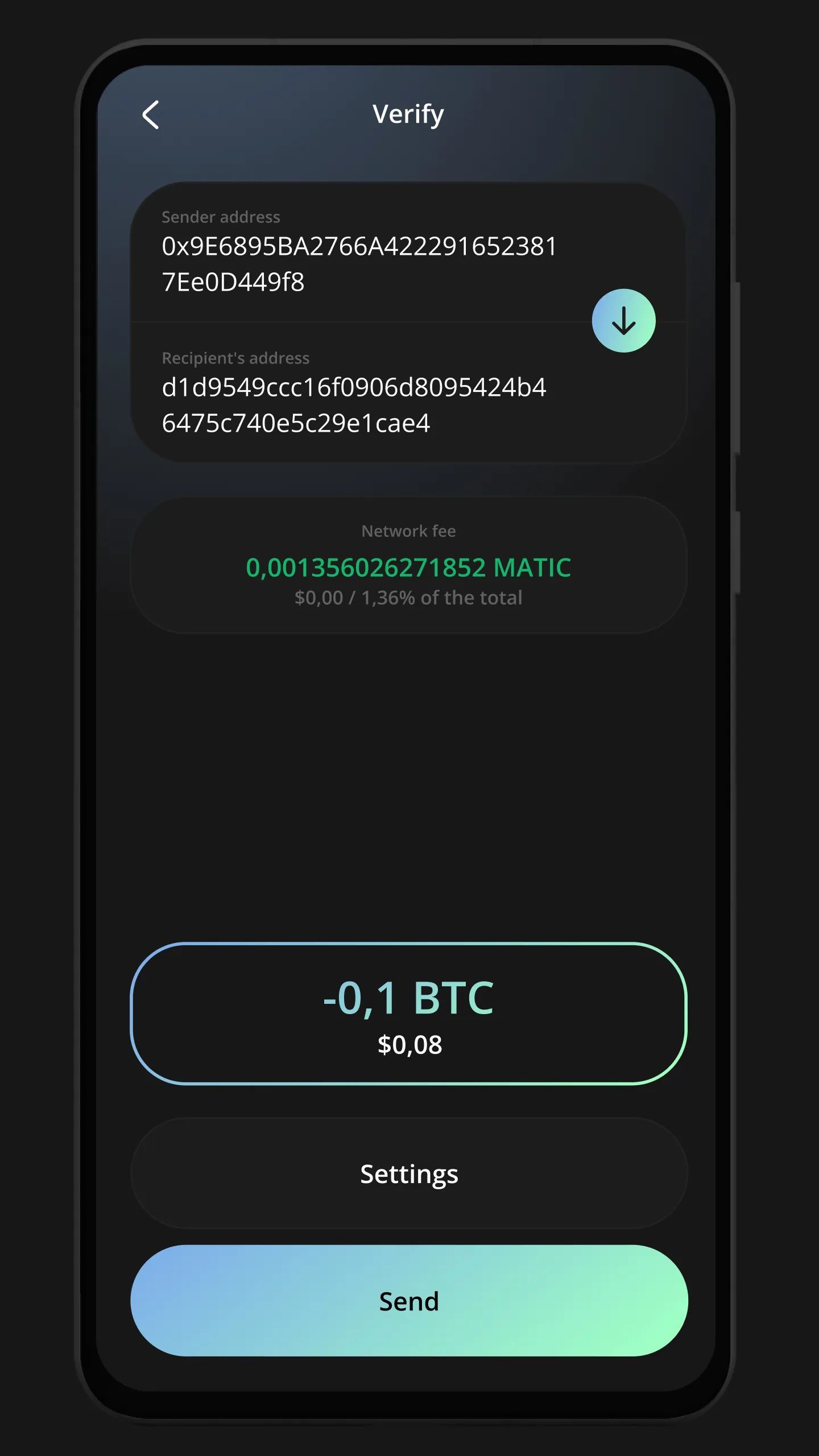 MDAO Wallet | Indus Appstore | Screenshot