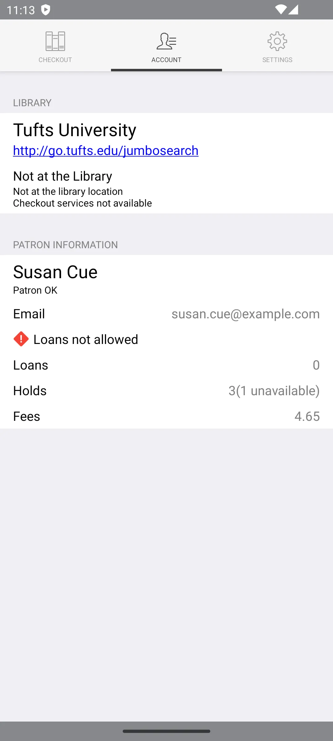 Tufts Checkout | Indus Appstore | Screenshot