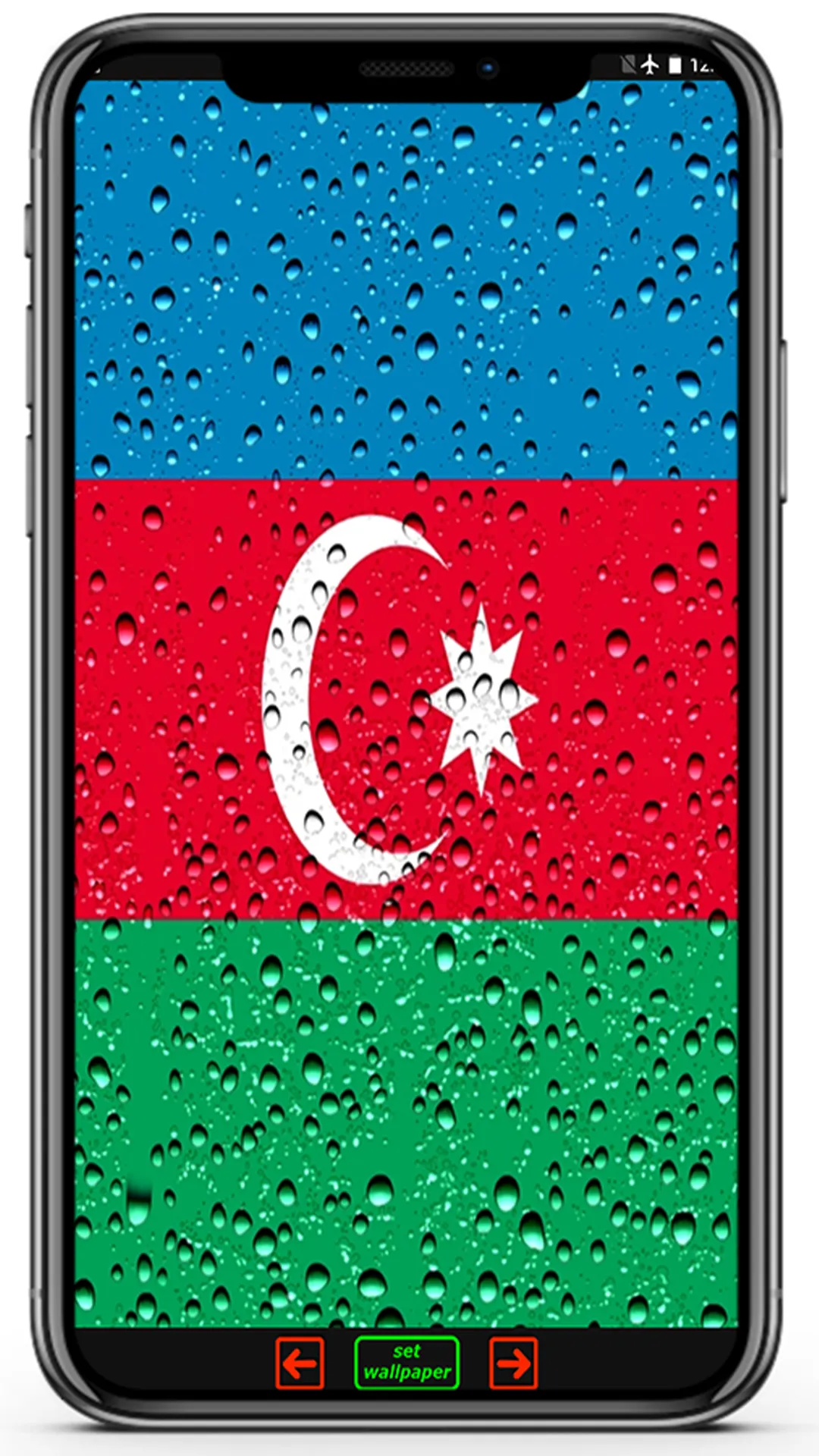 Flag of Azerbaijan | Indus Appstore | Screenshot