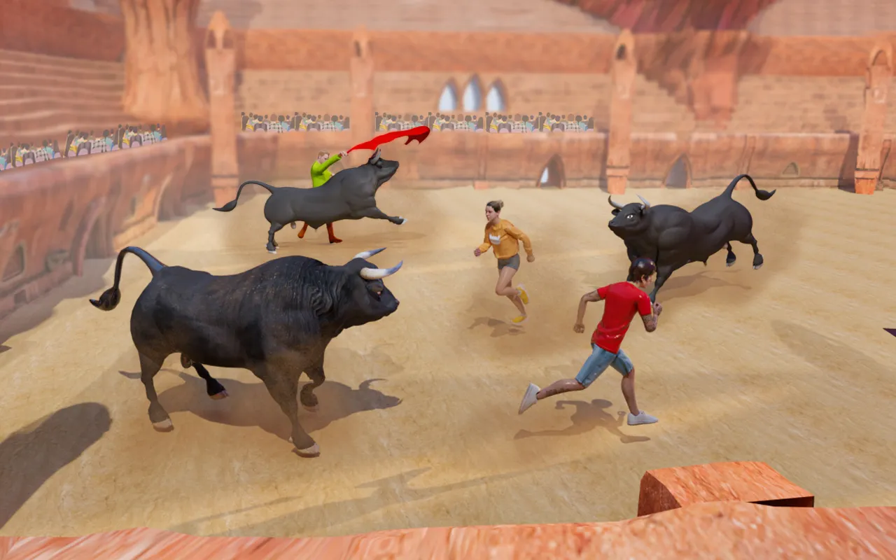 Angry Bull Attack Cow Games 3D | Indus Appstore | Screenshot