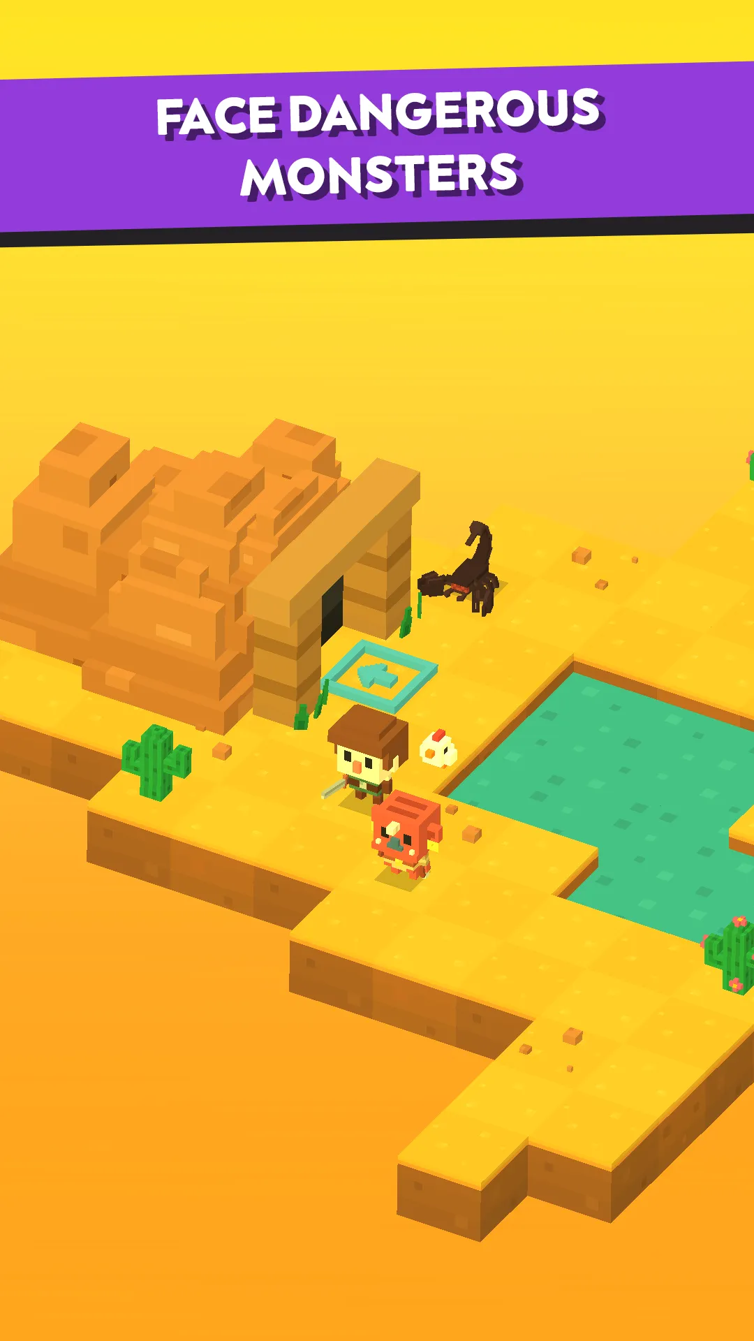 Blocky World - Fantasy Quest | Indus Appstore | Screenshot