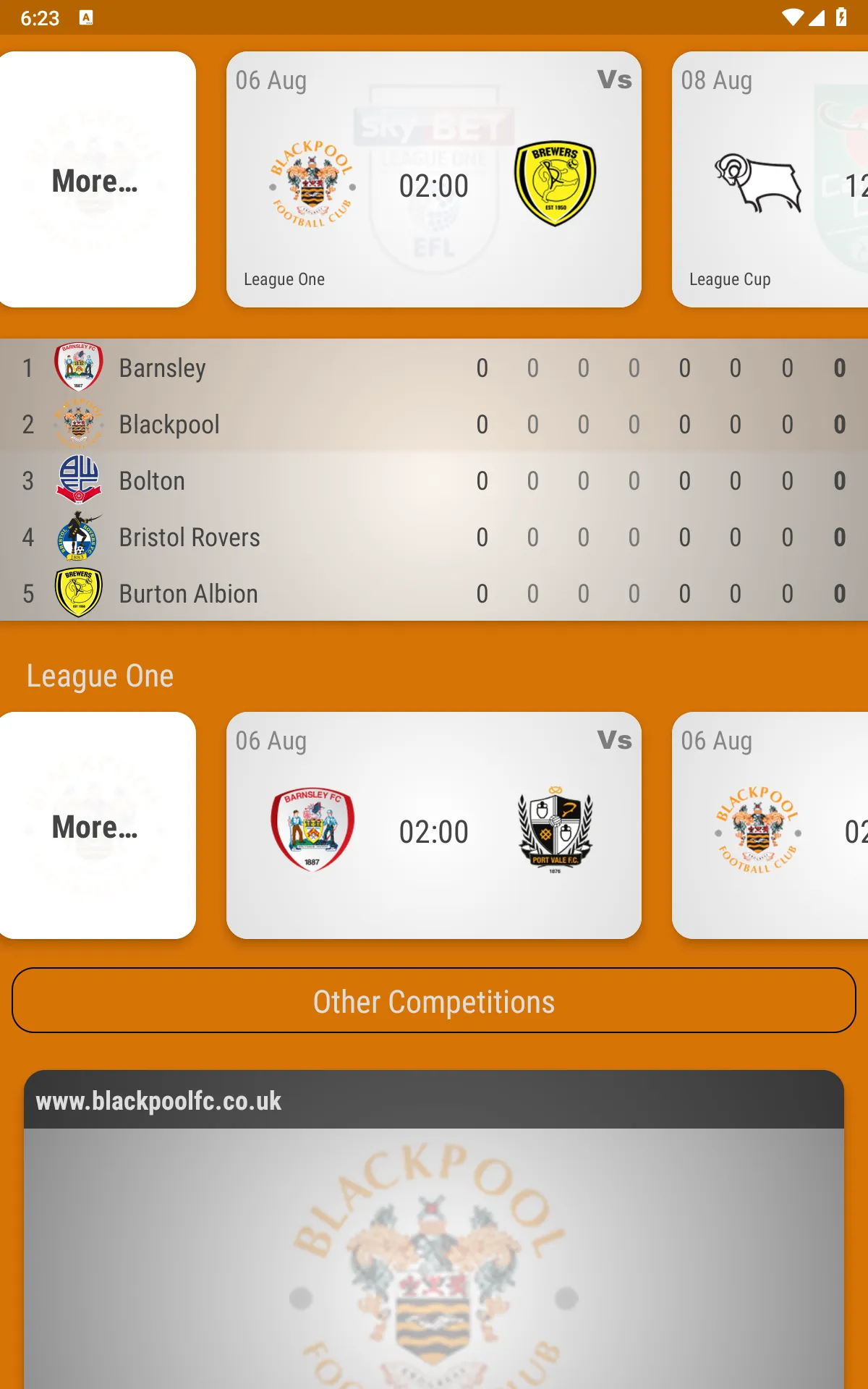 Blackpool FC Fan App | Indus Appstore | Screenshot