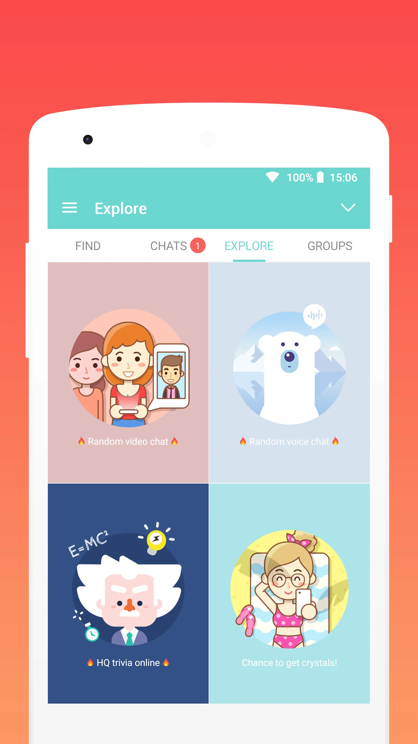 SayHi Chat Meet Dating People | Indus Appstore | Screenshot