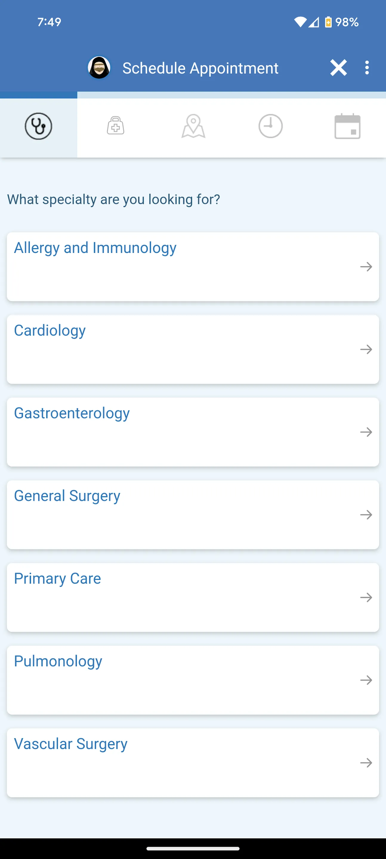 Cleveland Clinic Abu Dhabi | Indus Appstore | Screenshot