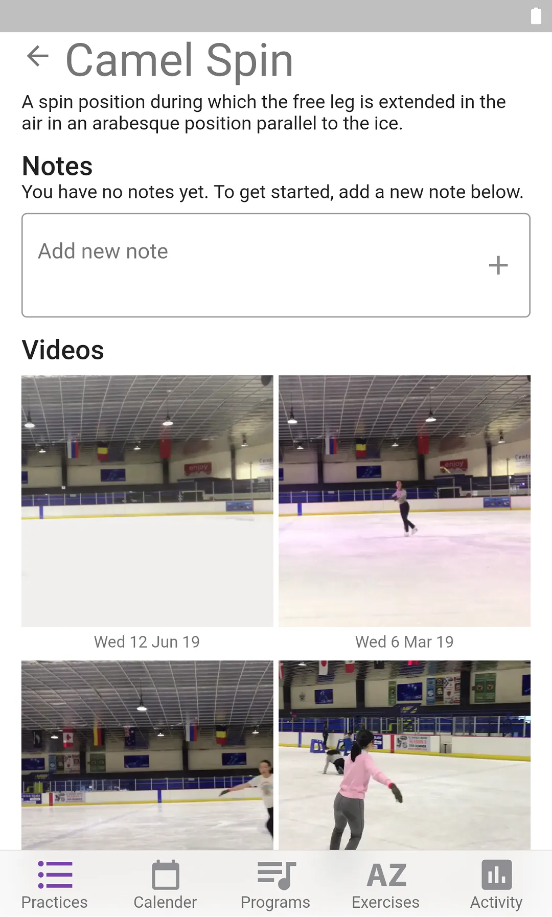 IceDiary - FigureSkating Diary | Indus Appstore | Screenshot