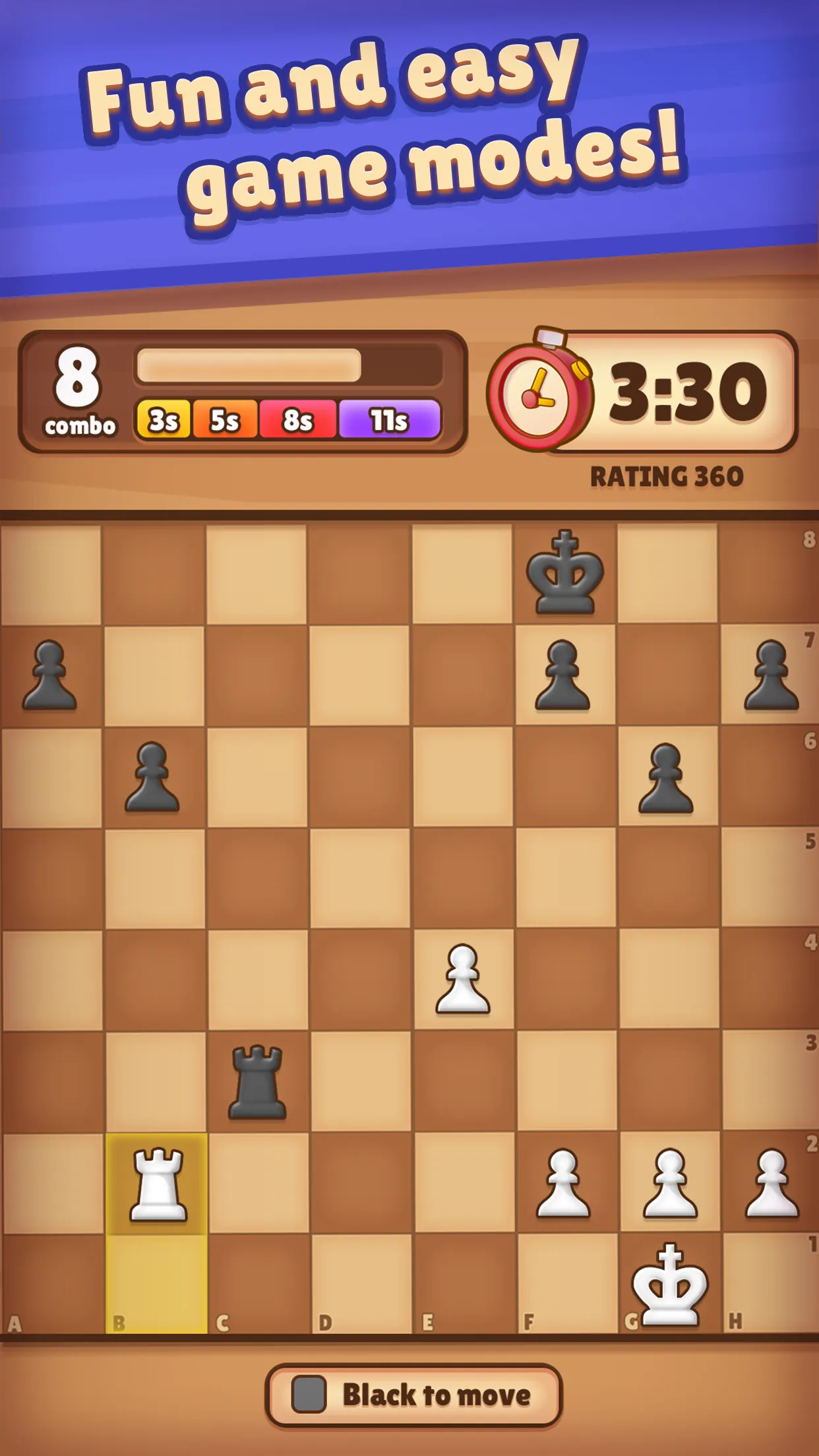 Chess Rush - Puzzle Master | Indus Appstore | Screenshot