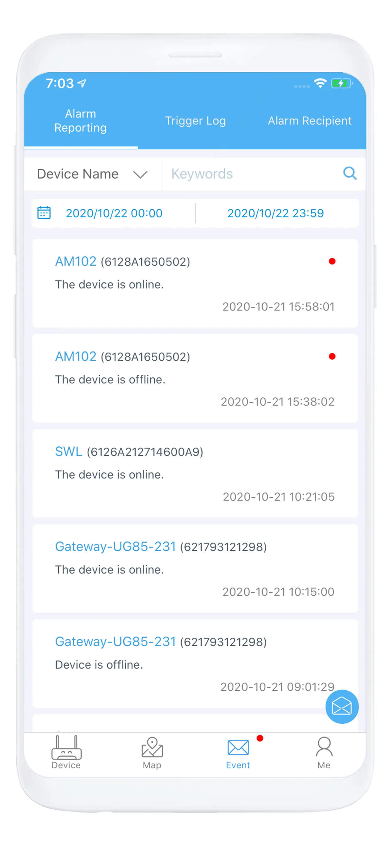 Milesight IoT Cloud | Indus Appstore | Screenshot