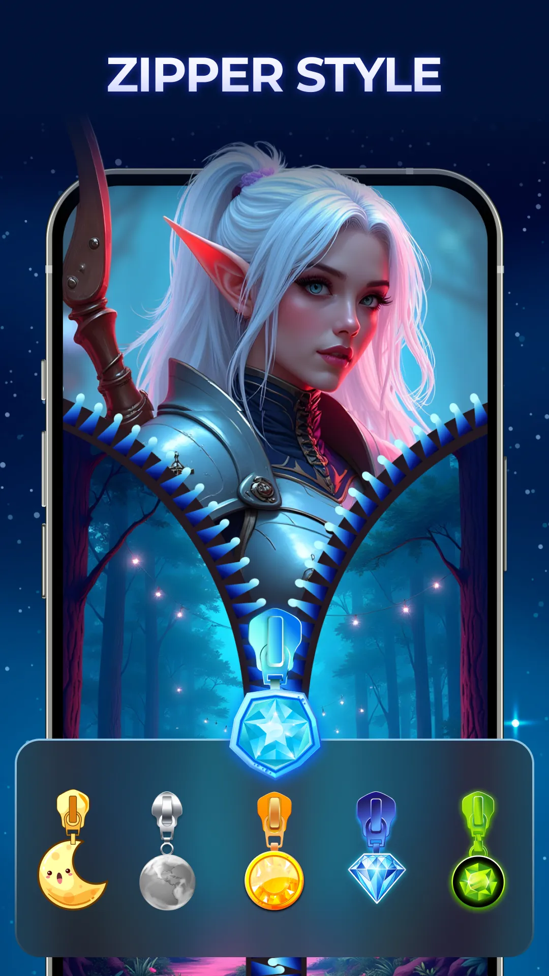 Zipee - Zipper Lock Screen | Indus Appstore | Screenshot