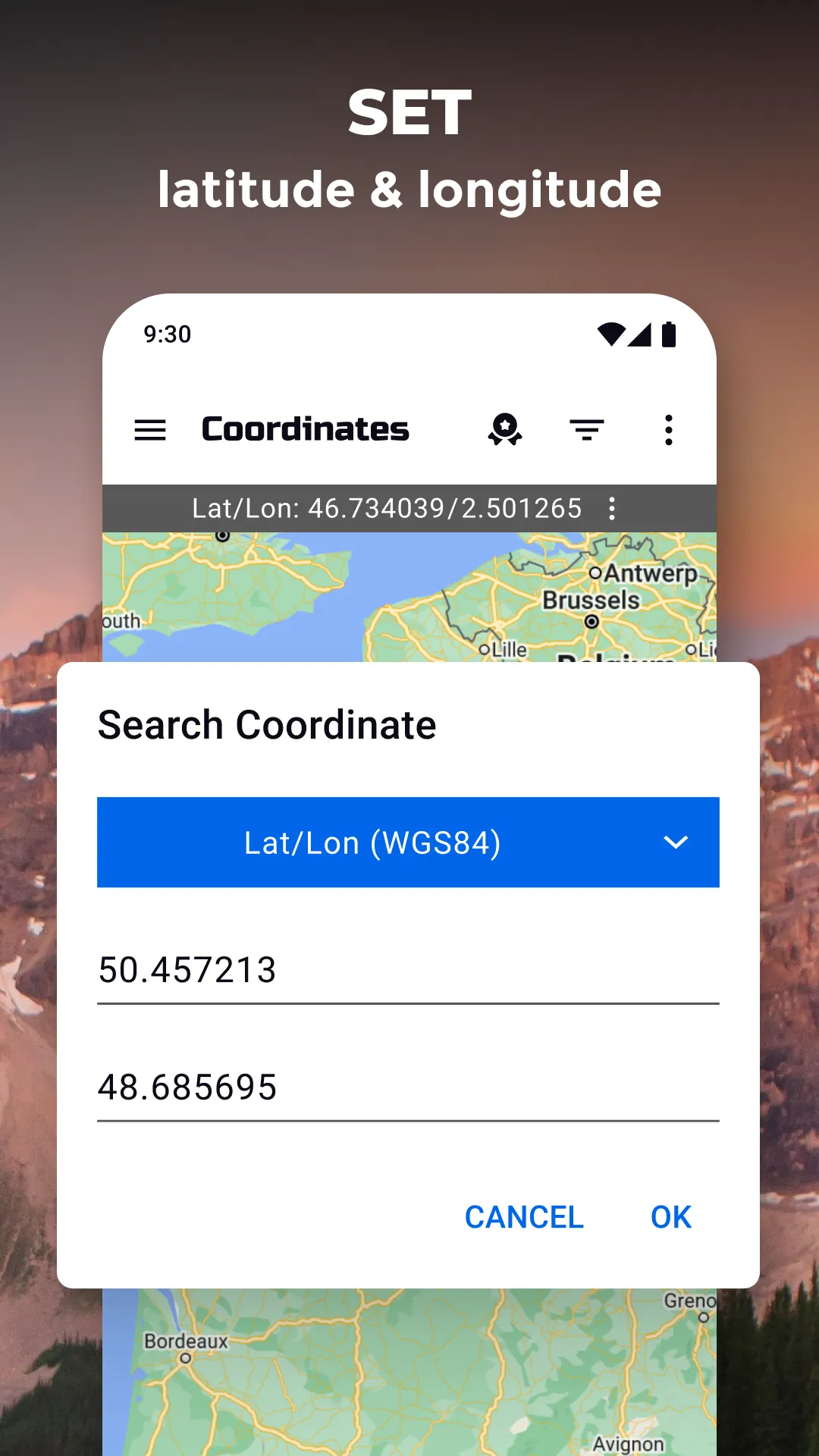 GPS Coordinates Locator Map | Indus Appstore | Screenshot