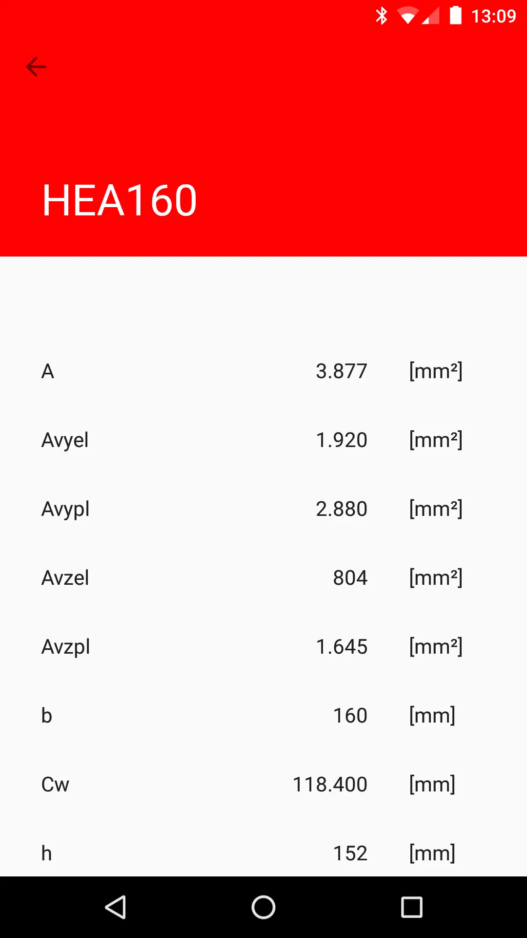 Steel Profiles | Indus Appstore | Screenshot