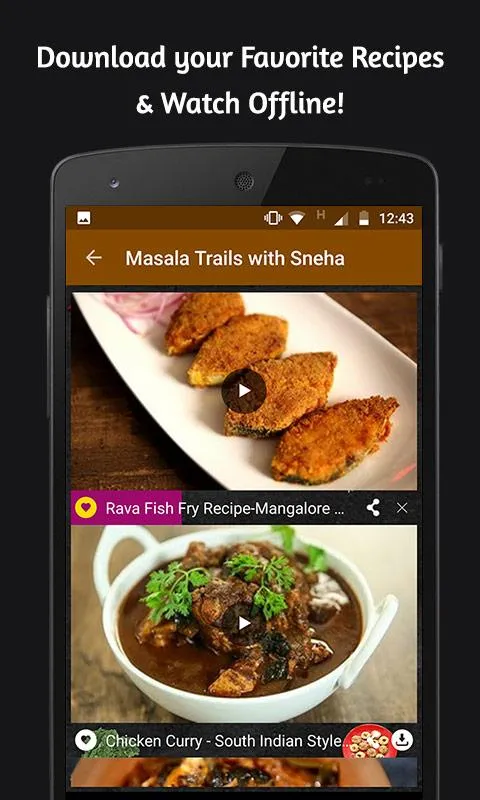 Get Curried – Veg & Non Veg Re | Indus Appstore | Screenshot