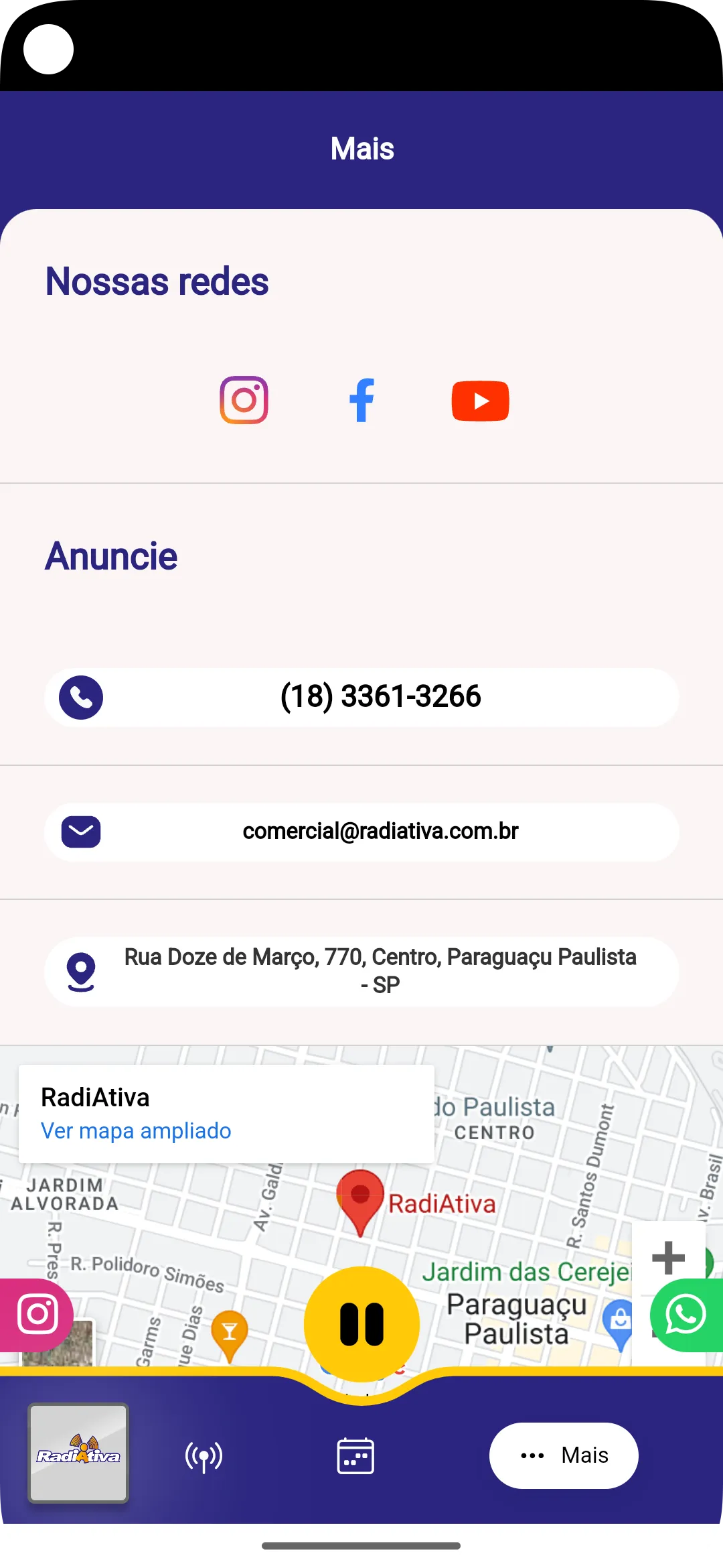 Radiativa FM | Indus Appstore | Screenshot