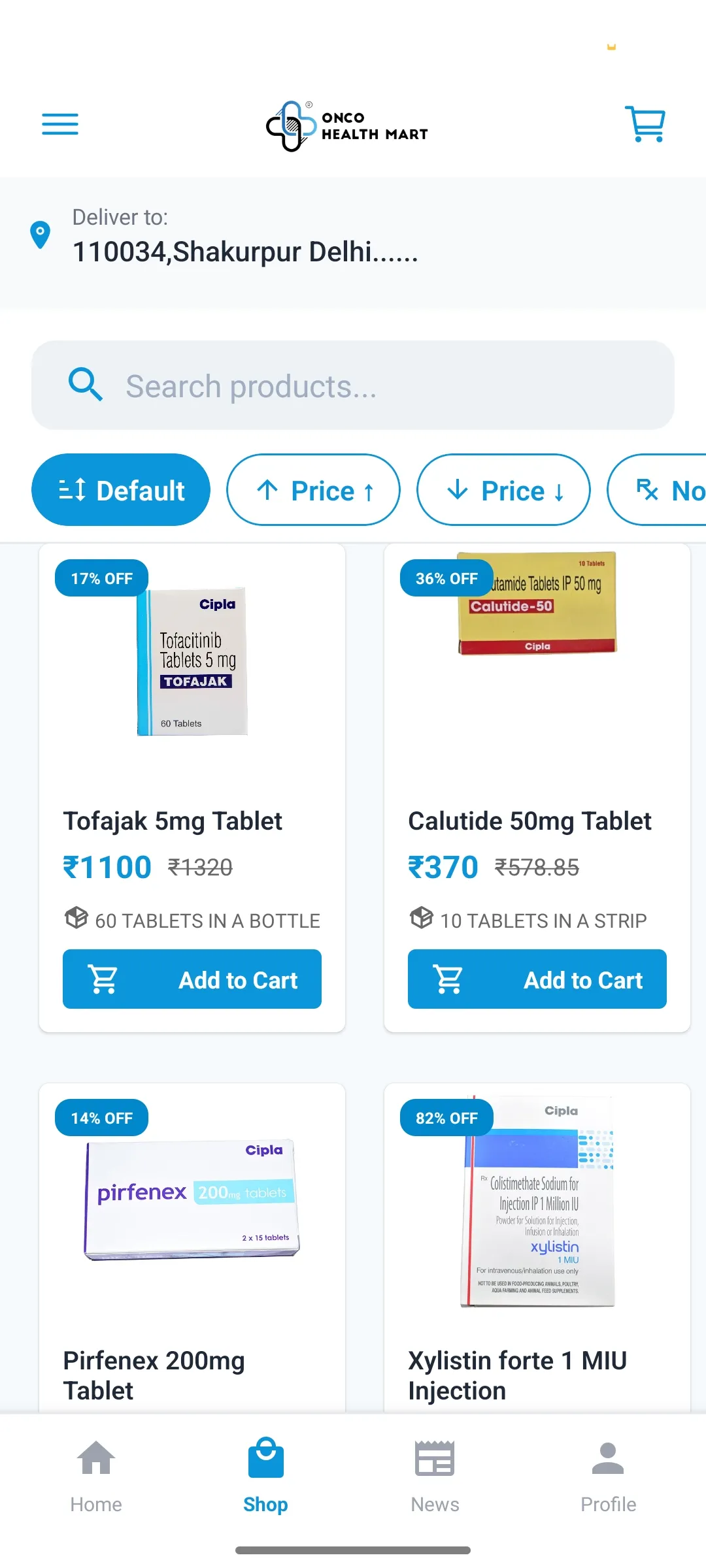 Onco Healthmart | Indus Appstore | Screenshot
