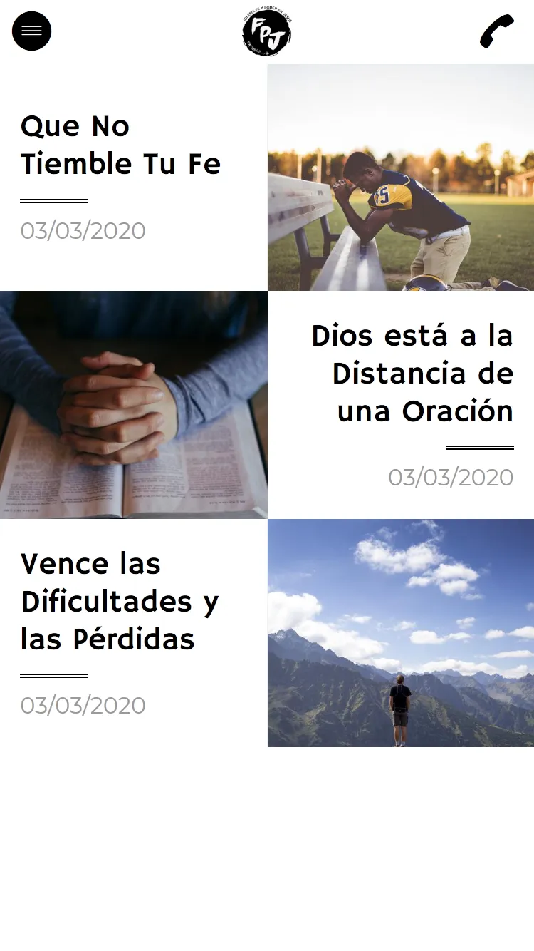 Iglesia Fe y Poder en Jesus | Indus Appstore | Screenshot