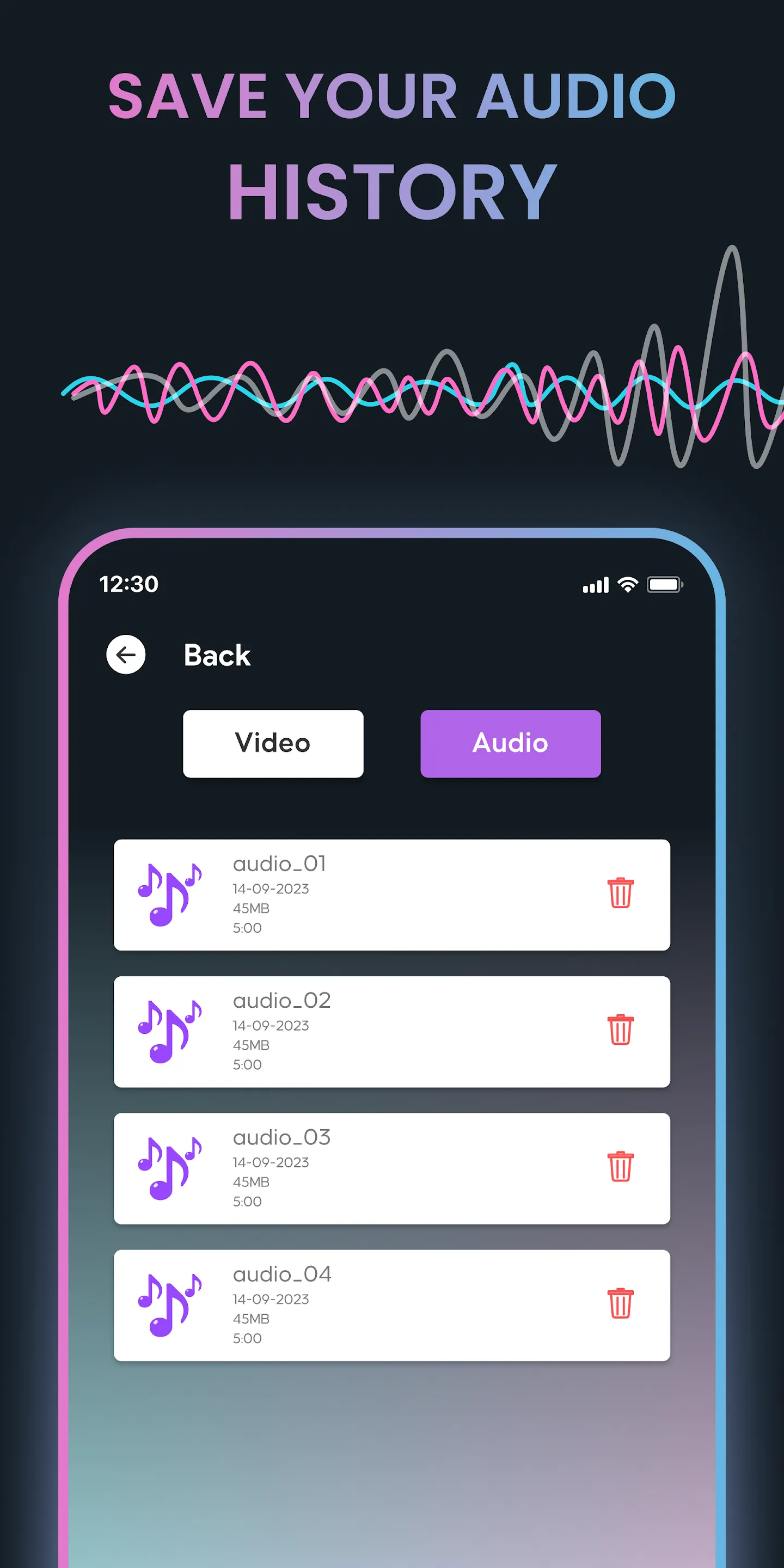 Noise Removal AI - Clean Audio | Indus Appstore | Screenshot