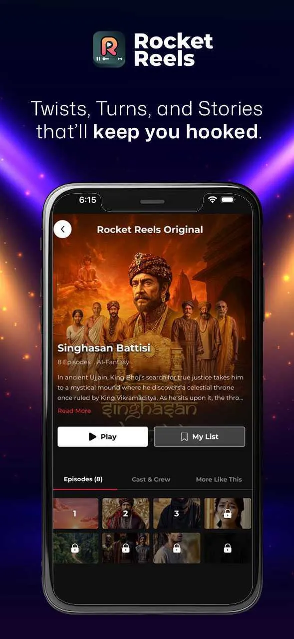 Rocket Reels | Indus Appstore | Screenshot