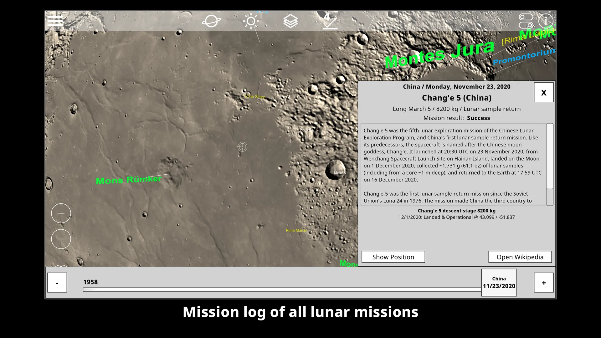 GlobeViewer Moon | Indus Appstore | Screenshot