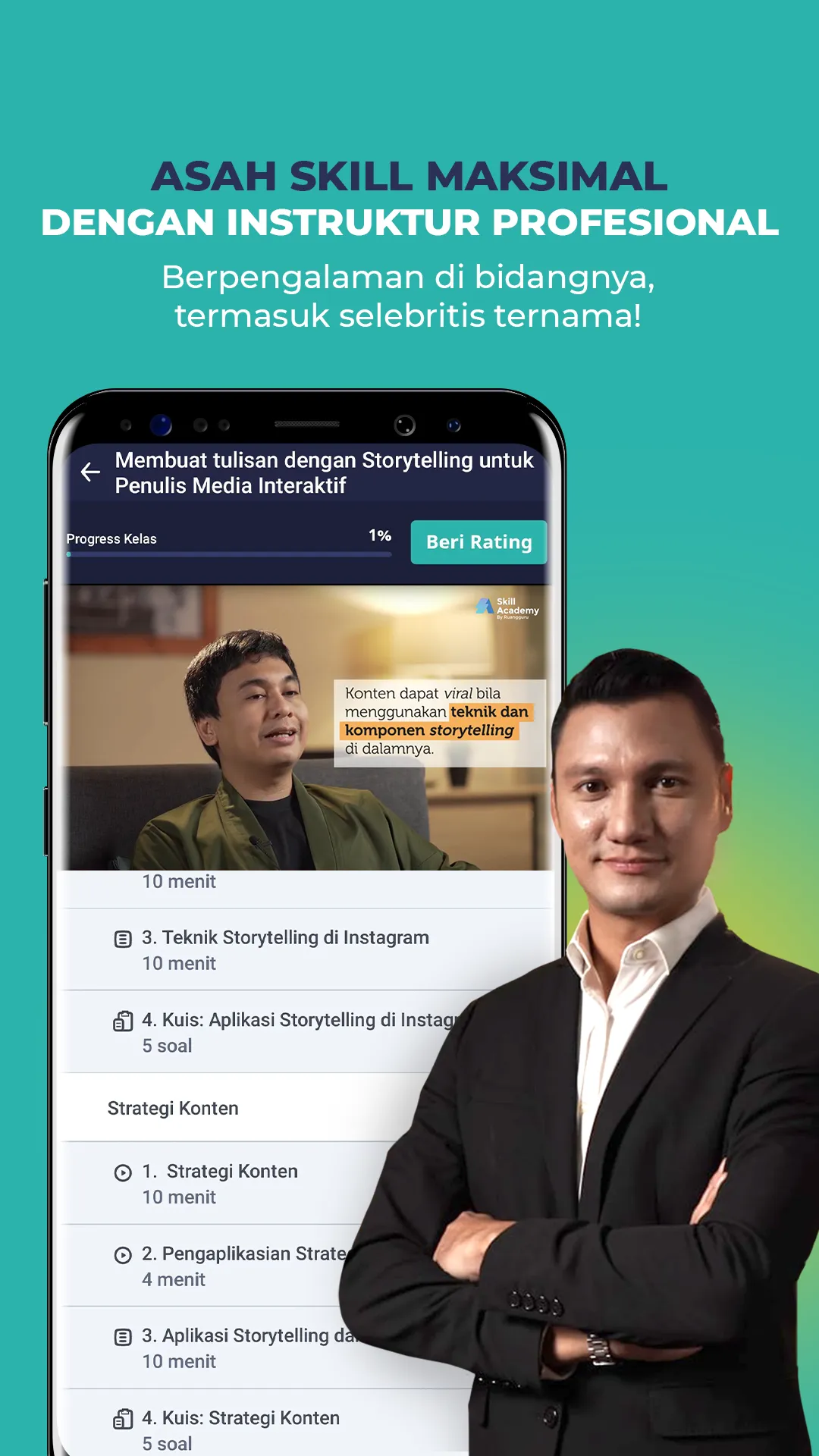 Skill Academy by Ruangguru | Indus Appstore | Screenshot