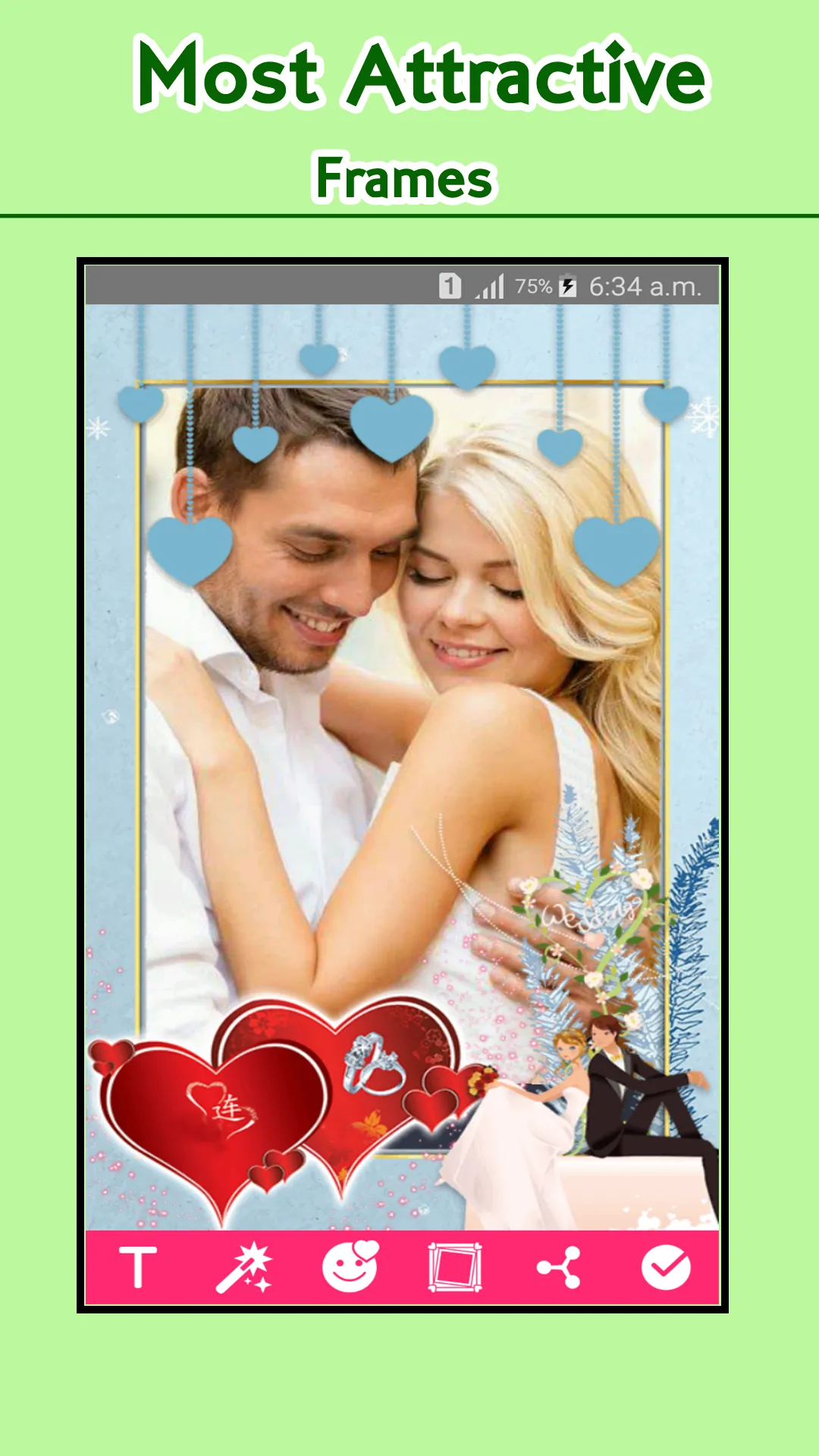 Marriage Photo Frames | Indus Appstore | Screenshot