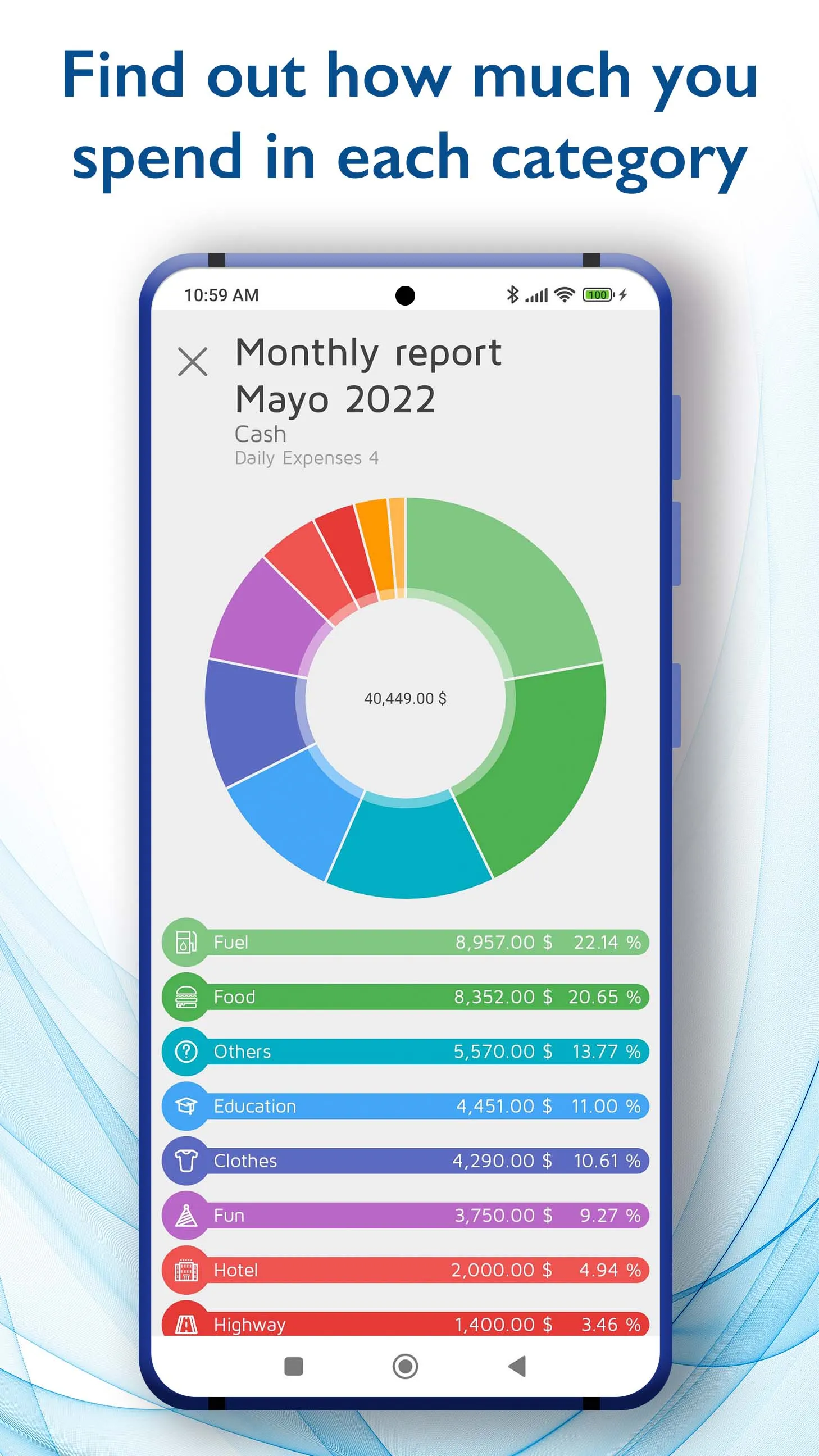 Daily Expenses 4 | Indus Appstore | Screenshot