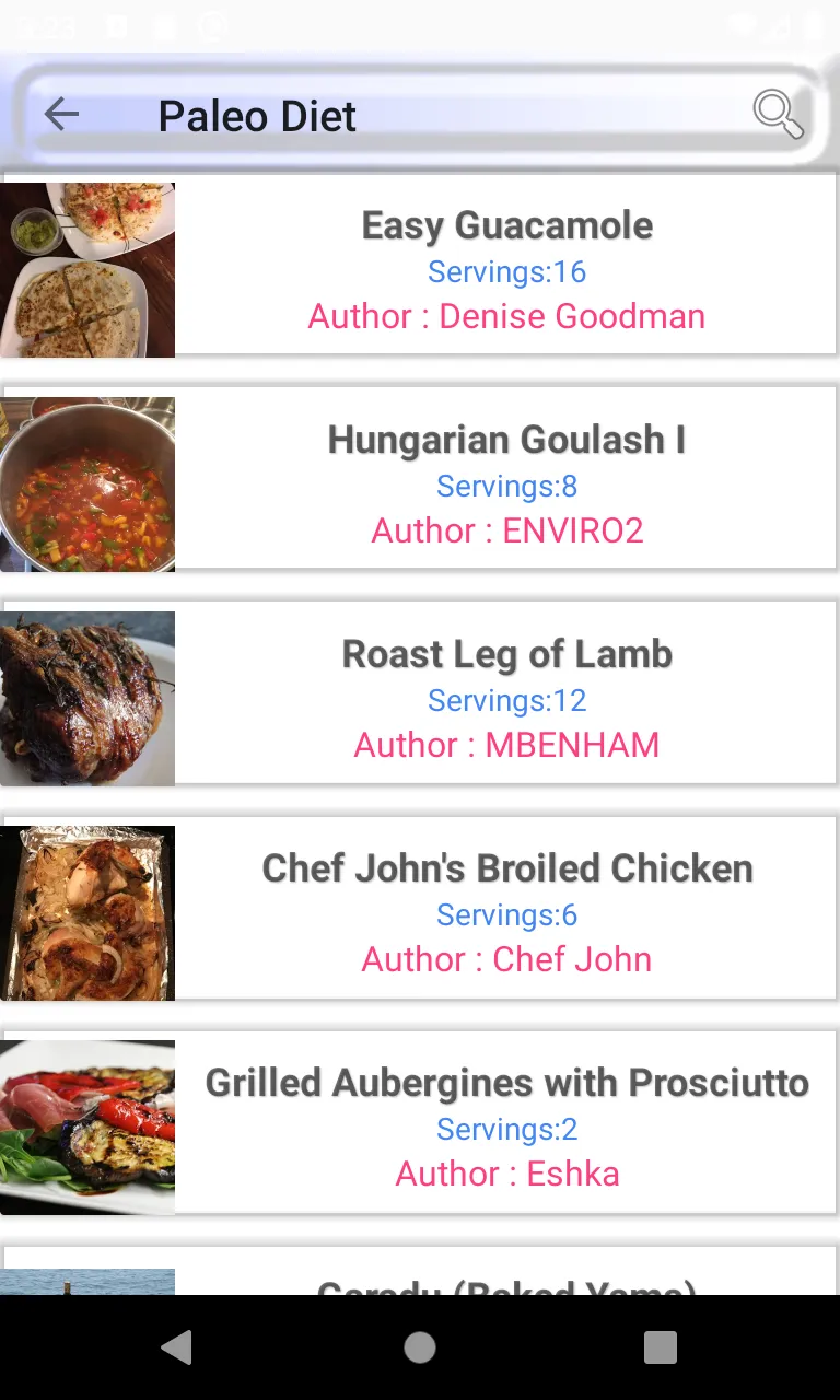 Paleo: easy diet recipes | Indus Appstore | Screenshot