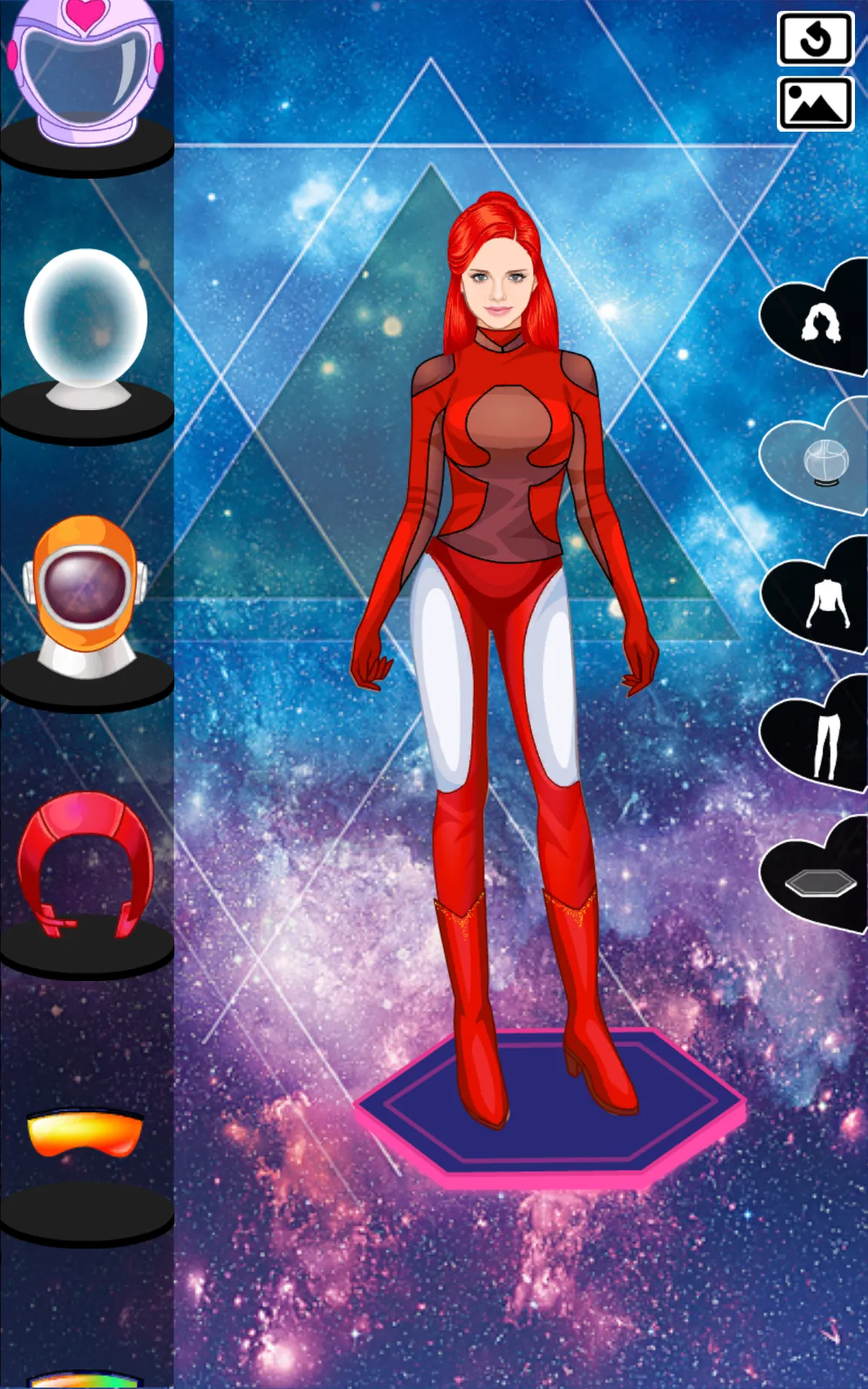 Space astronaut dress up | Indus Appstore | Screenshot