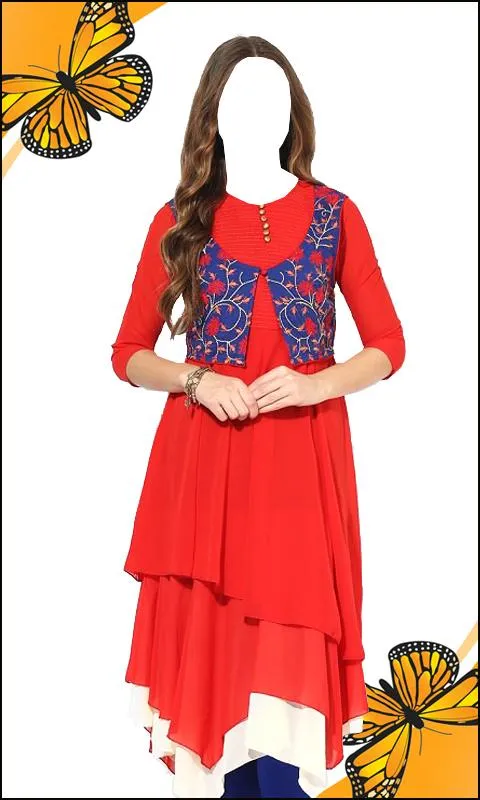 Women Jacket Kurtis Photo Suit | Indus Appstore | Screenshot