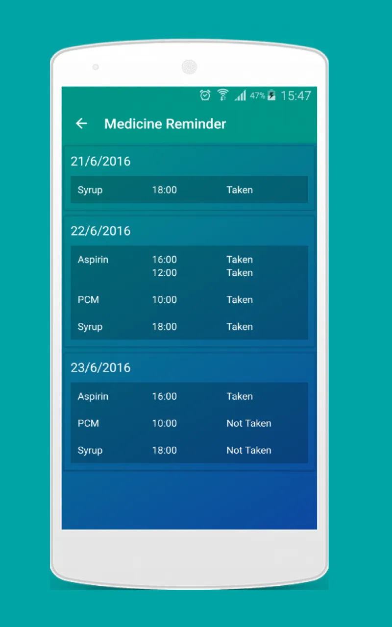 Medicine Reminder | Indus Appstore | Screenshot