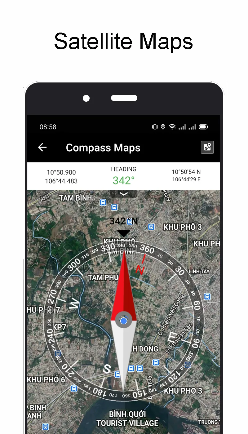 Compass For Directions | Indus Appstore | Screenshot