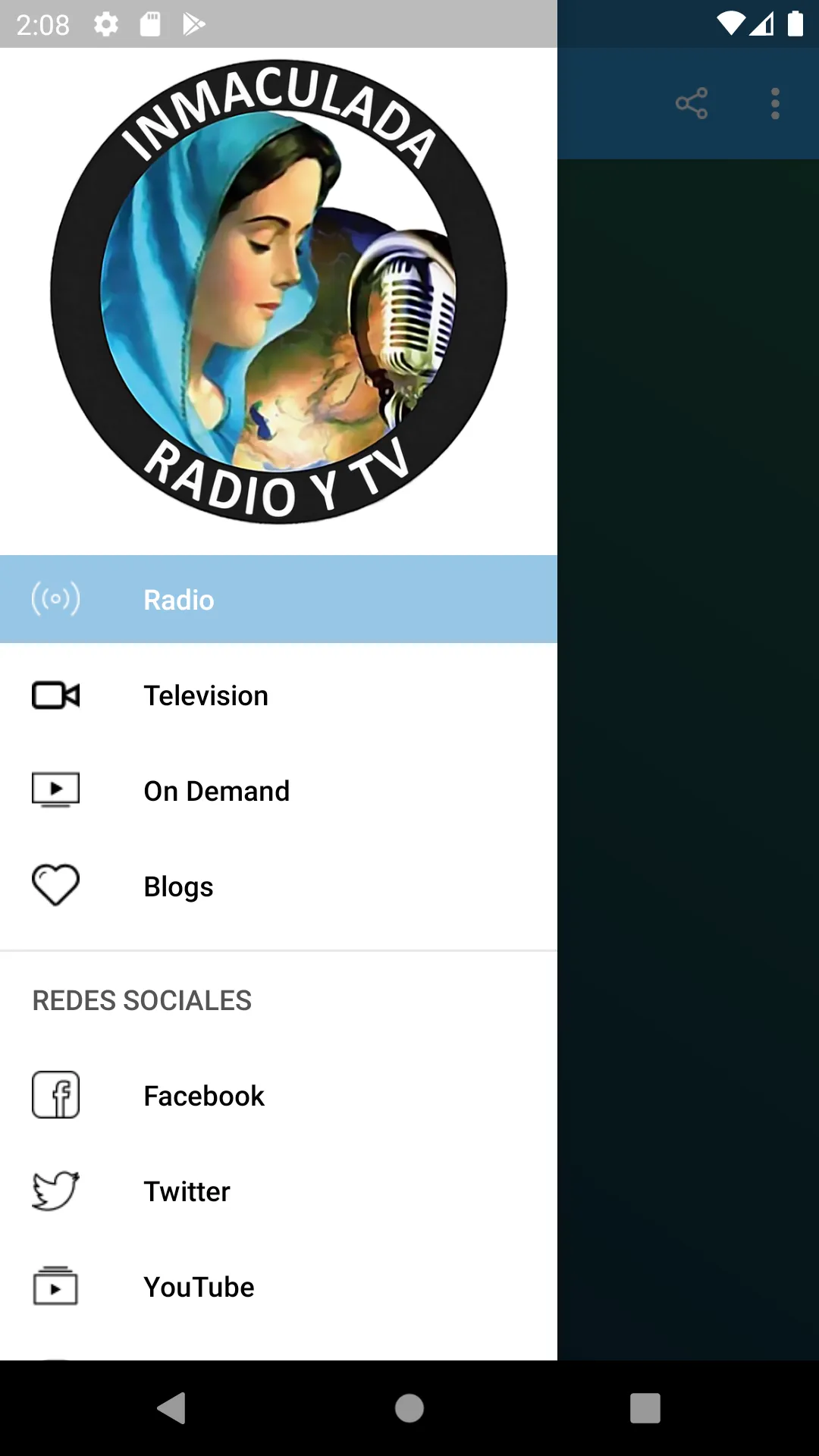 Radio TV Inmaculada | Indus Appstore | Screenshot