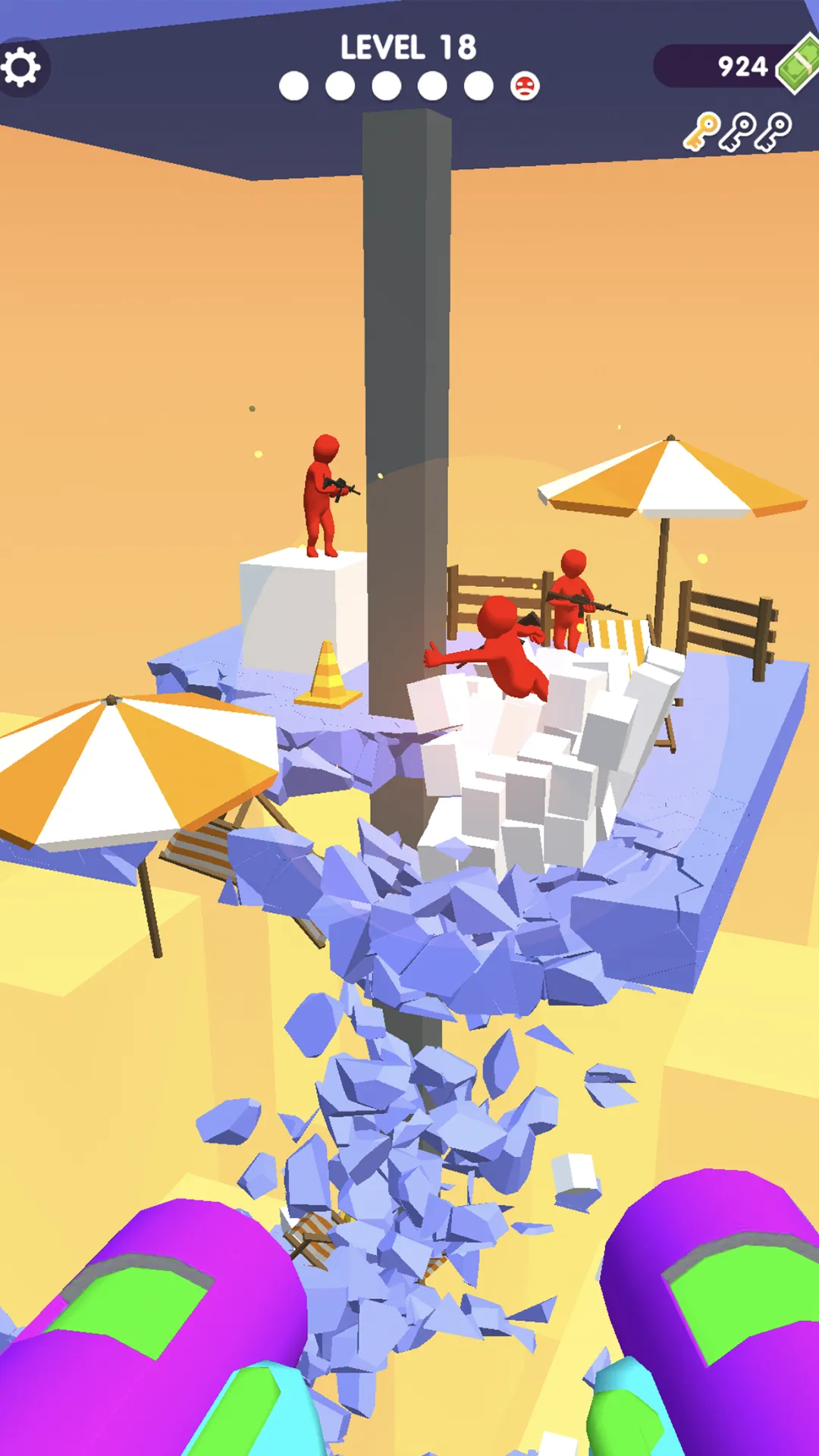 Ground Breaking 3D | Indus Appstore | Screenshot