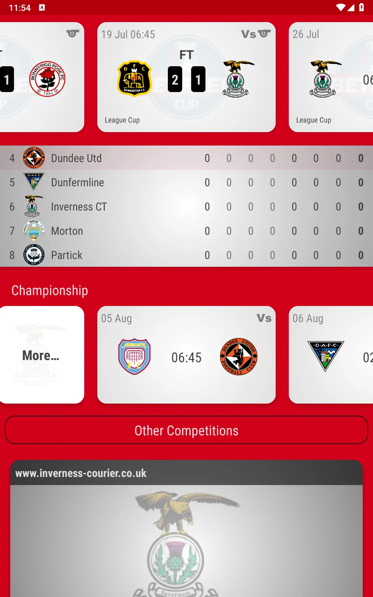 Caley Thistle Fan App | Indus Appstore | Screenshot