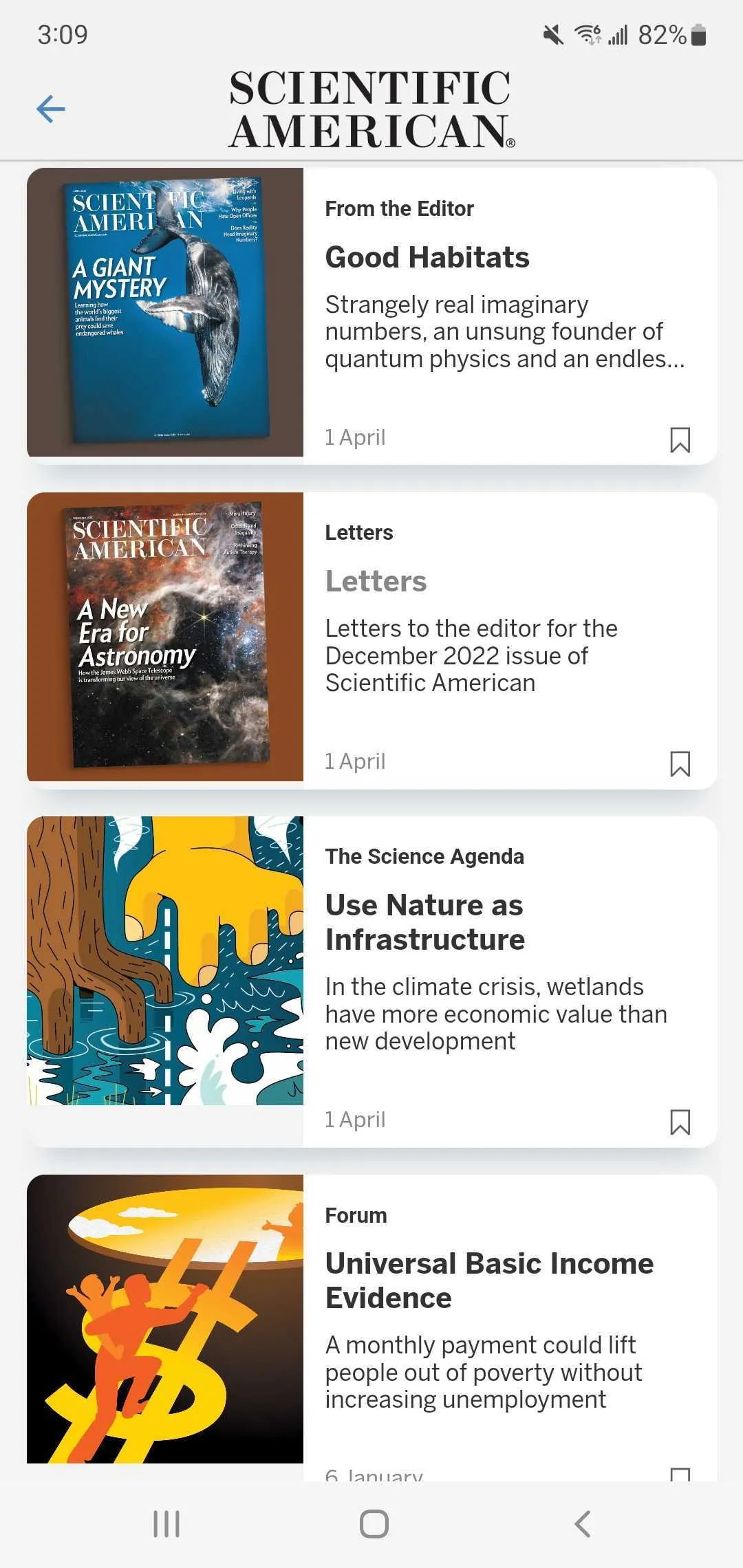 Scientific American | Indus Appstore | Screenshot