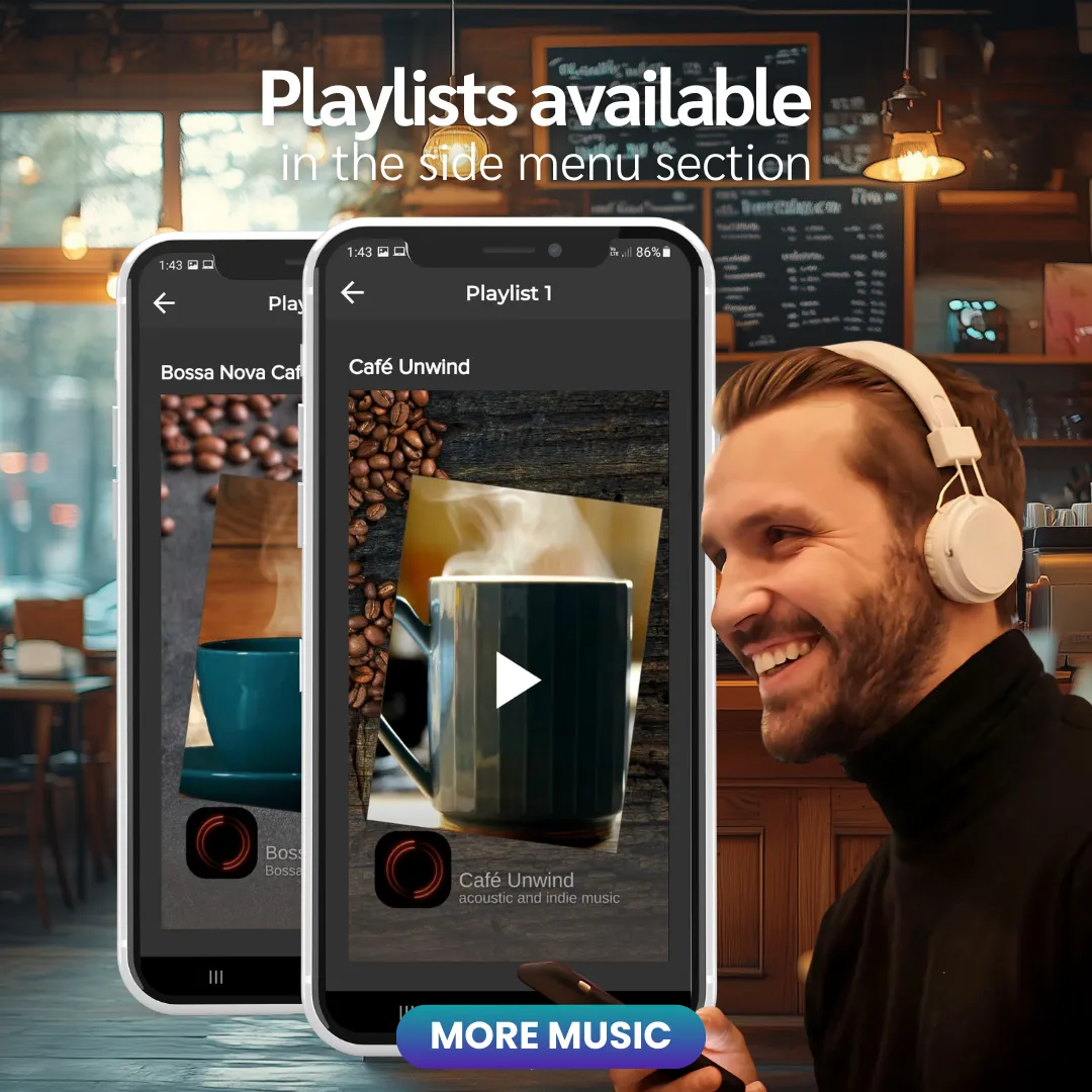 Cafe Music | Indus Appstore | Screenshot