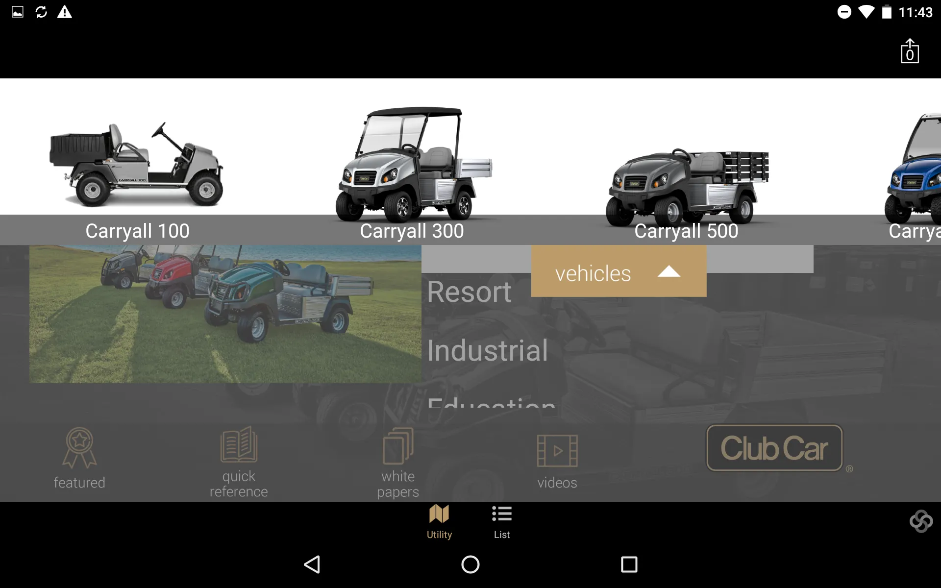 Club Car Sales App | Indus Appstore | Screenshot