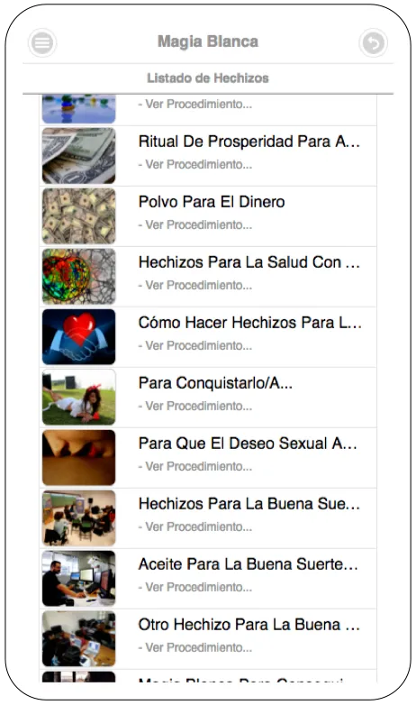 Magia Blanca | Indus Appstore | Screenshot