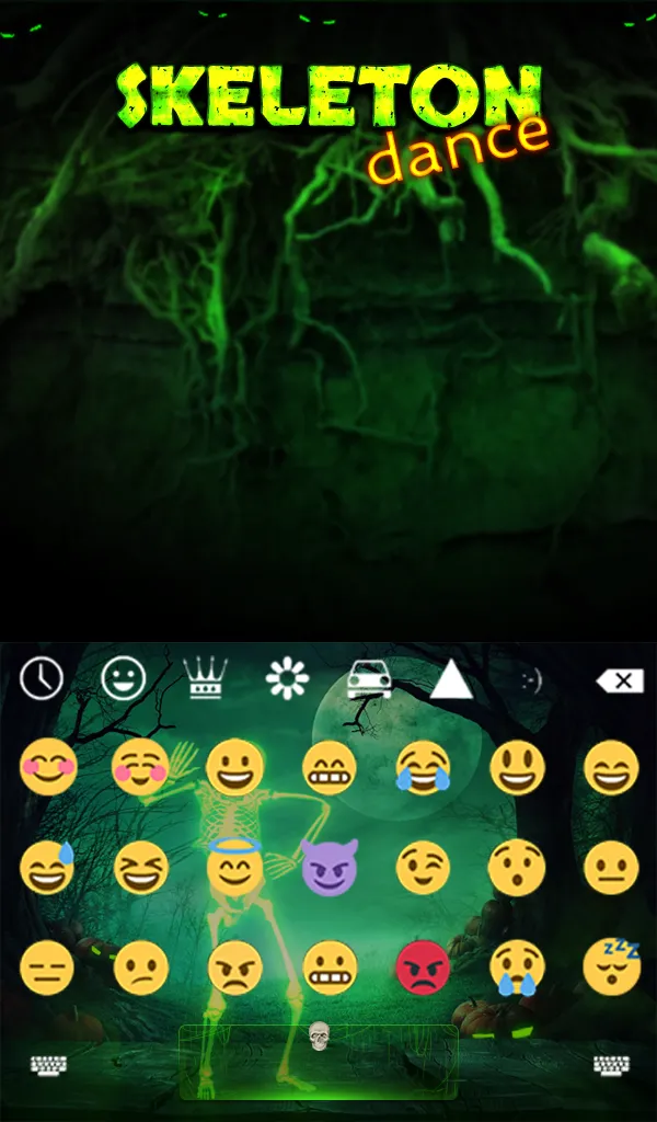 Skeleton Dance Wallpaper Theme | Indus Appstore | Screenshot