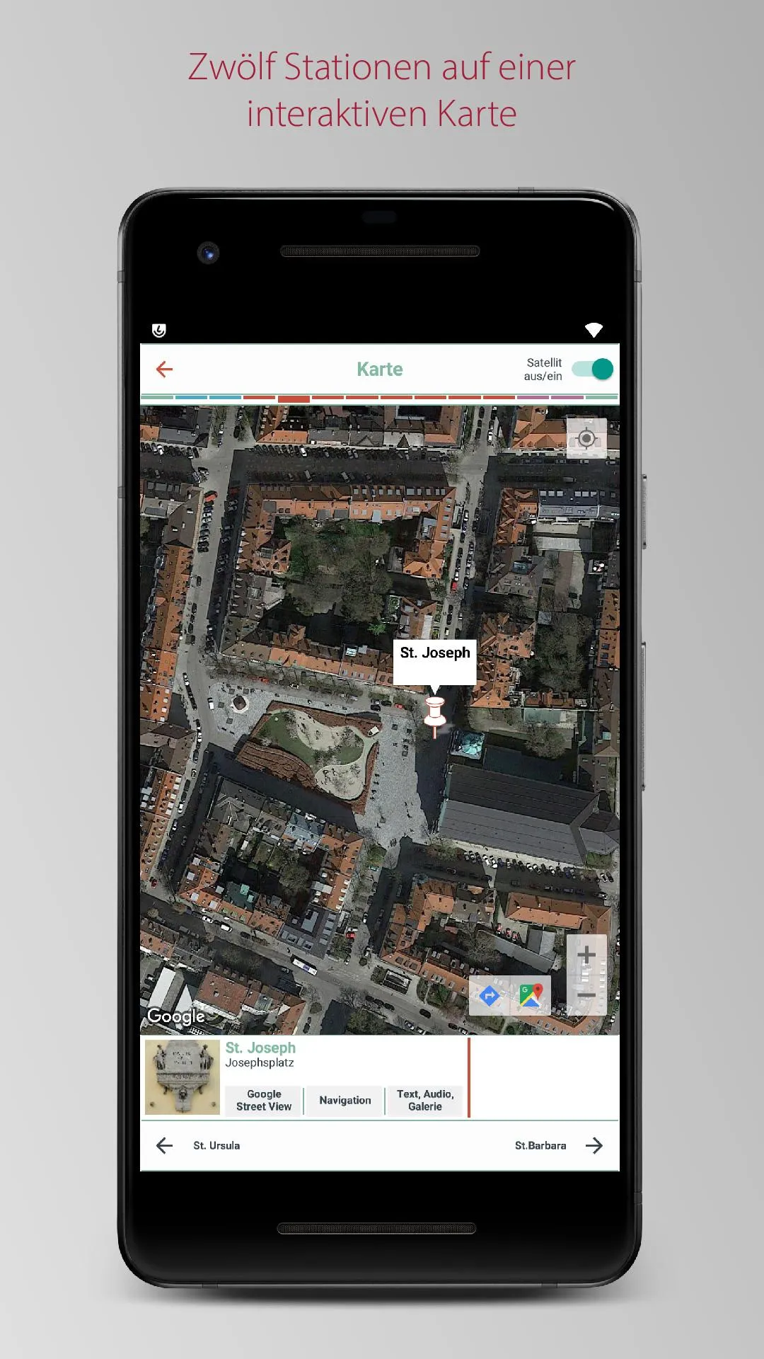 Kriegsmäler in München | Indus Appstore | Screenshot