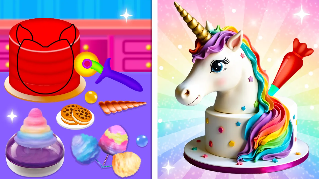 Animals Christmas Cake Cooking | Indus Appstore | Screenshot