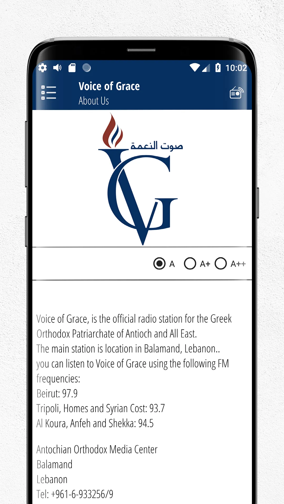 Voice of Grace | Indus Appstore | Screenshot