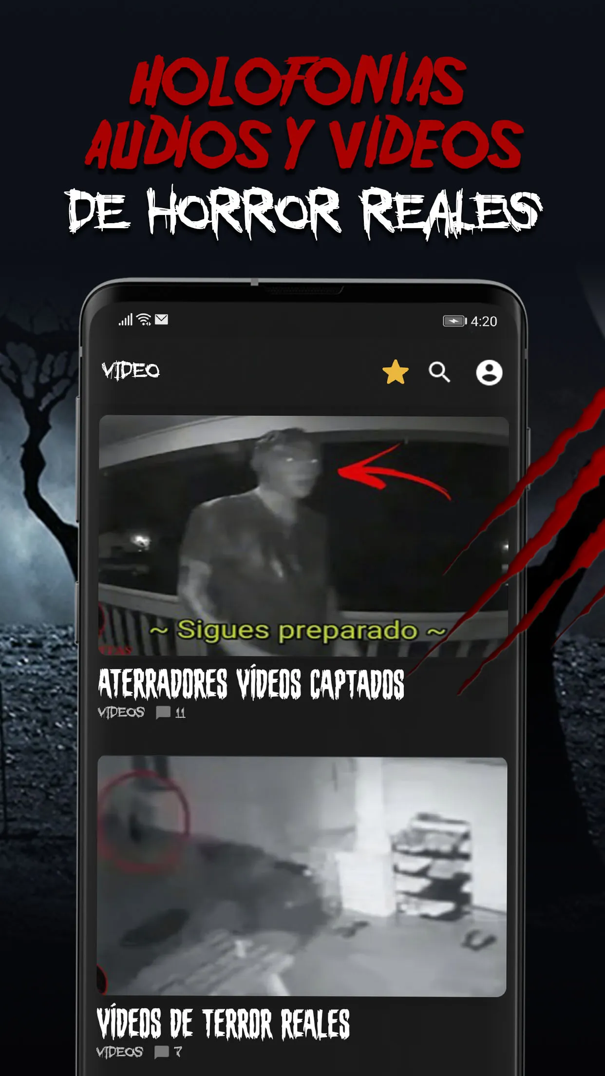 Historias de Terror CriptaApp | Indus Appstore | Screenshot