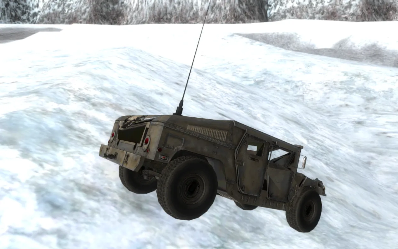 Army 4x4 Snow Driving 3D | Indus Appstore | Screenshot