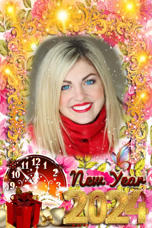 New Year Photo Frame 2024 | Indus Appstore | Screenshot